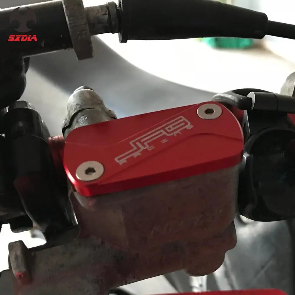 Крышки резервуара переднего тормоза CNC для мотоцикла HONDA CR80R CR85R CRF125F CR125R CR250R CRF 150R