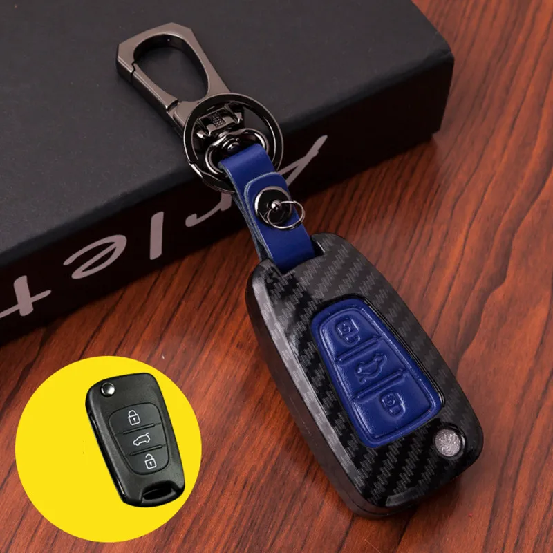 KEYYOU чехол для автомобильного ключа Hyundai i20 i30 i40 IX25 Creta IX35 HB20 Solaris Elantra Accent Kia K2 K5 Rio