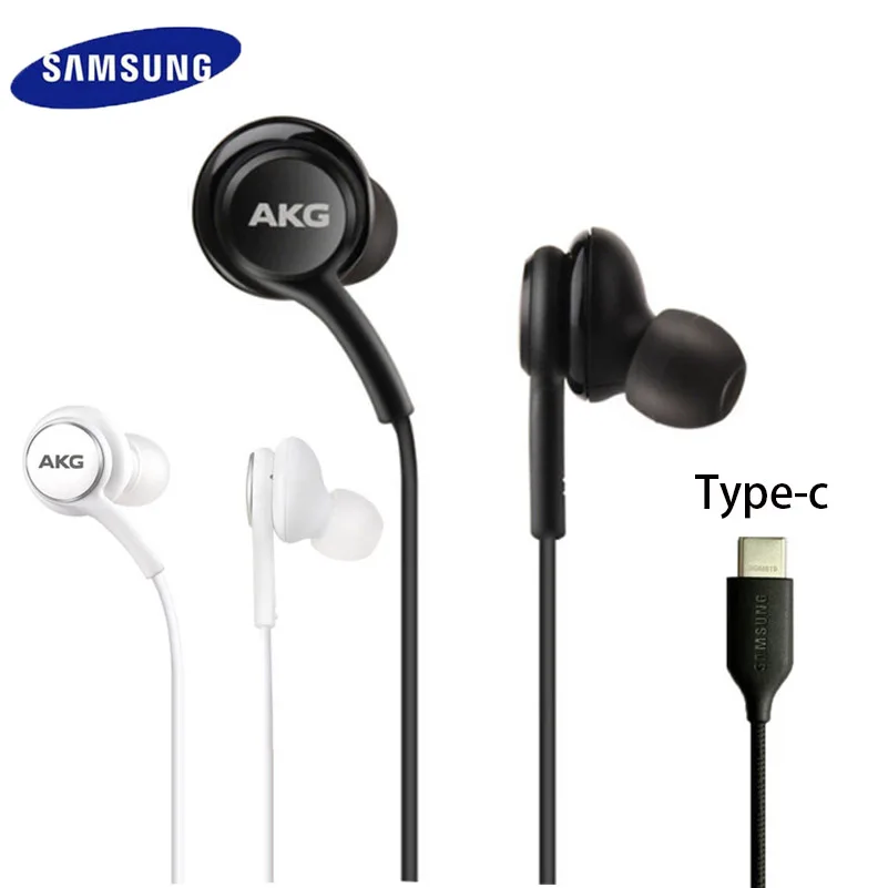 Samsung akg fones de ouvido ig955 tipo c no ouvido com microfone fio fone de ouvido para galaxy samsung s20 note10 huawei xiaomi smartphone|Fones de ouvido| -