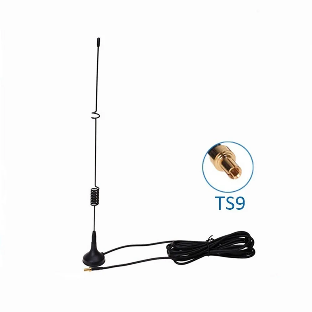 3g антенна с SMA/TS9/CRC9 разъемом 3g присоска внешняя антенна 7dBi маршрутизатор Антенна 3 м кабель для huawei маршрутизатор модем - Цвет: TS9 male