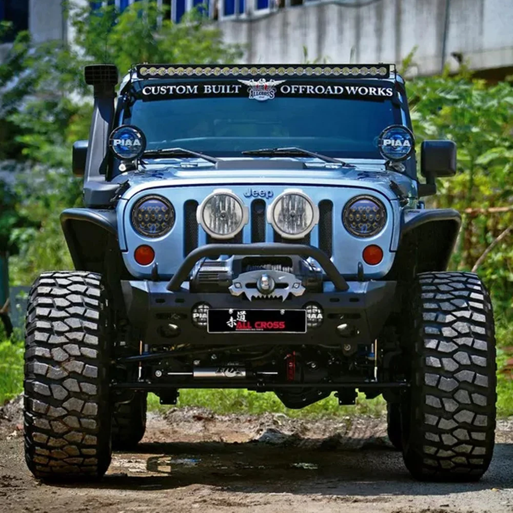 130 Вт фара для Jeep Wrangler 7 дюймов круглый светодиодный прожектор-Фара Для Hummer lada Niva 4x4 грузовик Suzuki Samurai