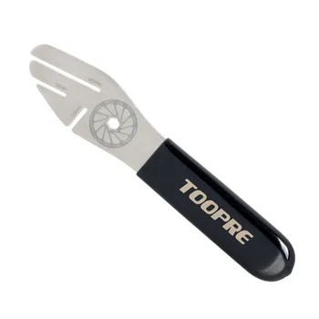 

2020 HOT Stainless Steel Bicycle Brake Disc Wrench Rotor Truing Repair Tool Anti-slip Rubber Handle Durable bicycle repair t