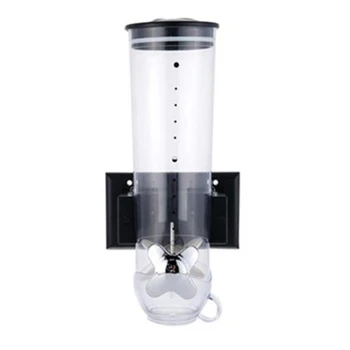 

Wall-Mounted Canister Cereal Dispenser Device Type Food Grain Storage Tank Grain Distributor Food Storage Utensils