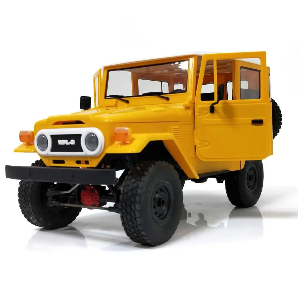 Kuulee WPL C34 1/16 RTR 4WD 2,4G Buggy Crawler внедорожный Радиоуправляемый автомобиль 2CH модели транспортных средств с двойной пластиковой батареей головной светильник