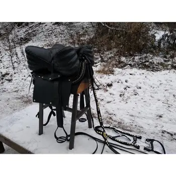 

Kabardian saddle set with bridle