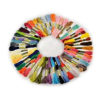 

120 Colors Embroidery Threads Kit Cross Stitch Threads Embroidery Threads Kit Multipurpose Handmade DIY Cross Stitch Accessories
