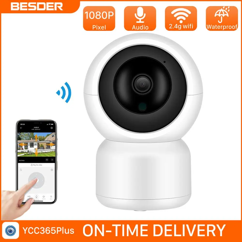 BESDER радионяня Беспроводная HD 1080P с датчиком движения и звуком Wi Fi|Радионяни| |