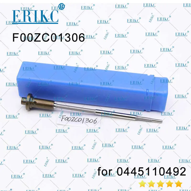 

ERIKC 0445110492 fuel injector control valve F00ZC01306 , F 00Z C01 306 diesel common rail injector valve for bosch euro5