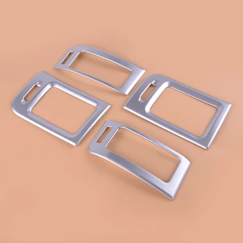 

beler 4pcs ABS Inner Car Middle Air Condition AC Vent Outlet Cover Trim Frame Fit for Nissan X-trail T31 2008-2011 2012 2013