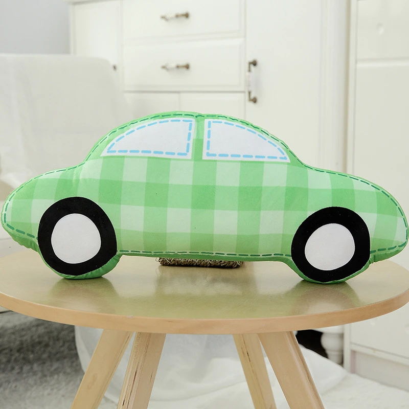 Koodykids шины автомобиля Подушка Декор Детская комната декоративный шар для декоративных подушек для маленьких мальчиков девочки; Дети Детские Декор - Цвет: Car 3