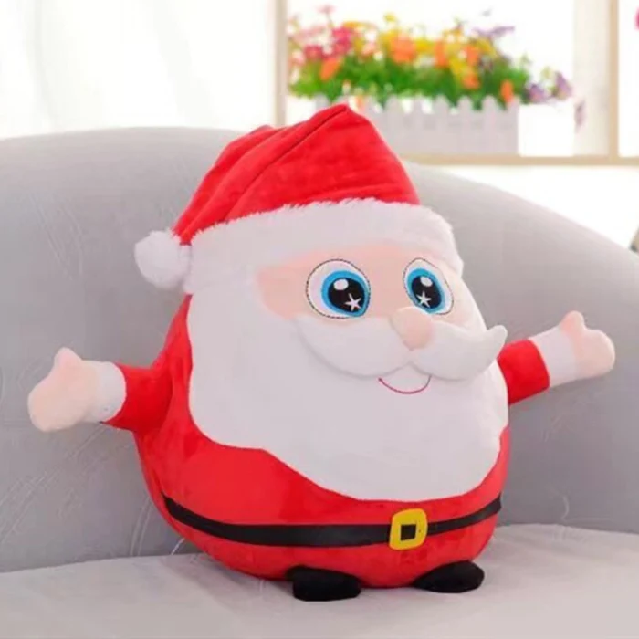 Высокое качество, Санта Клаус, электрическая игрушка, забавная многофункциональная кукла Санта, светильник, музыка, лось, плюшевая игрушка