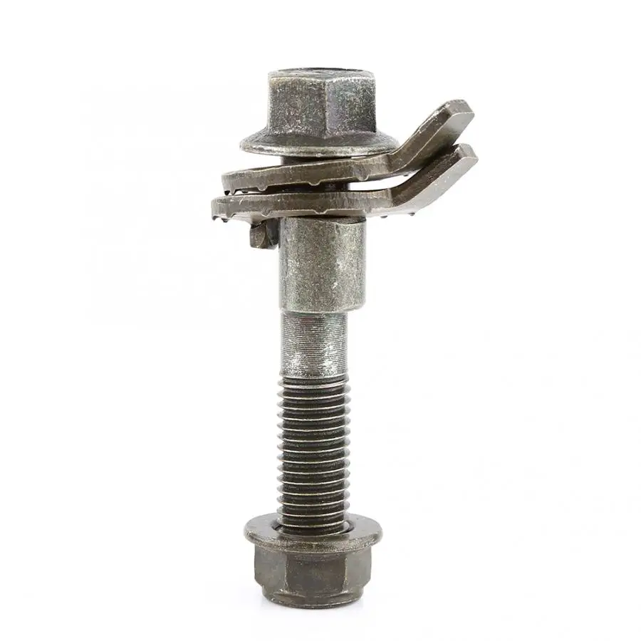 

Bolts 4pcs 14mm Vehicles Steel Four Wheel Alignment Adjustable Camber Kit Cam Bolt Car Accessories