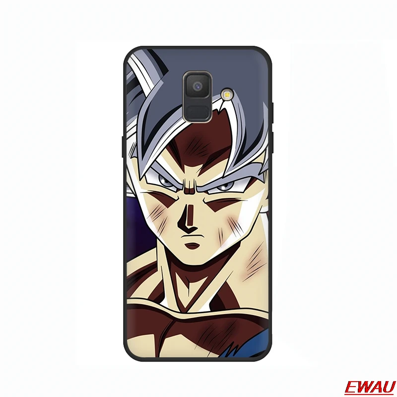 Аниме Dragon Ball Super Goku мягкий чехол для телефона samsung Galaxy A6 7 8 9 A10 30 40 50 70 J6 - Цвет: B3