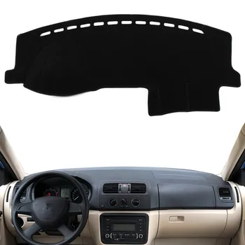 

Car Dashboard Cover Mat Pad Dash Dashmat Sun Shade Instrument Carpet Accessories For Skoda Fabia 2007 2008 2009 2010 2011-2014