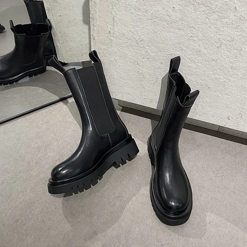 Handmade Leather ankle boots for women 