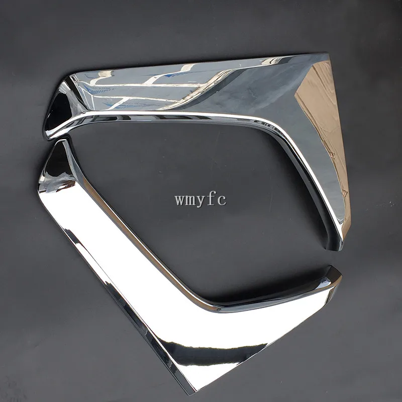 ABS Chrome Exterior Accessories Rear Window Side Triangle Decoration Cover Trim For Subaru Forester SK Styling