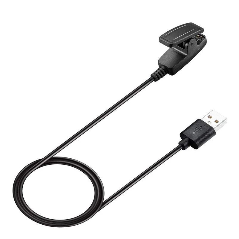 Смарт часы зарядный зажим USB кабель портативное зарядное устройство Дата для Garmin