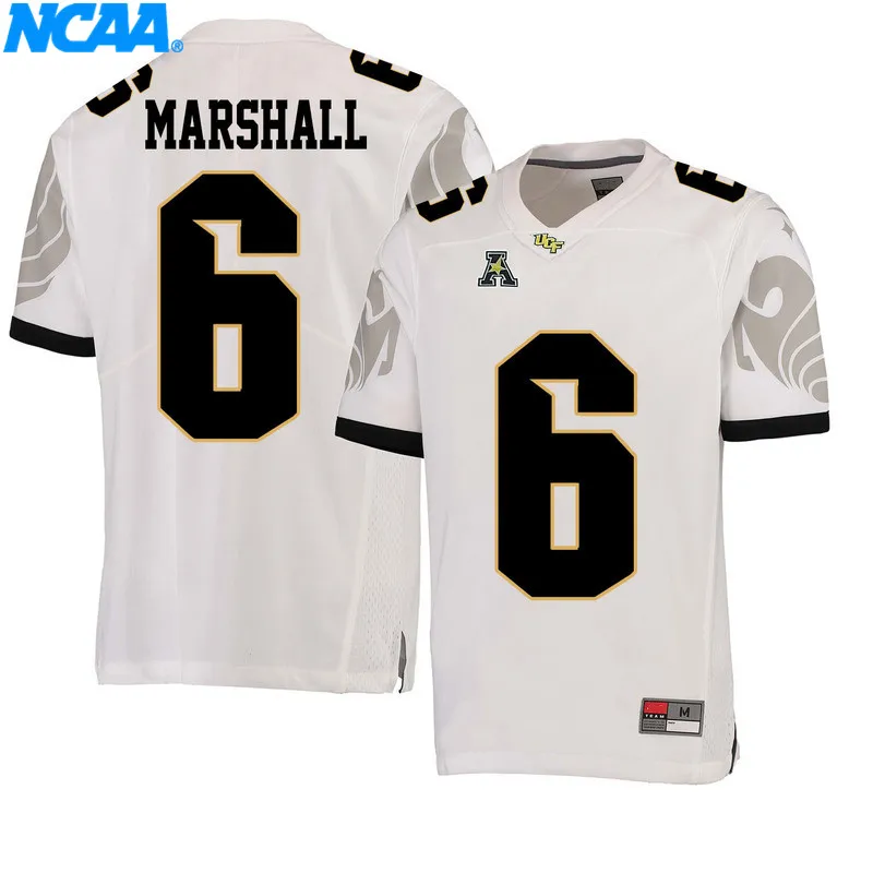 Новое поступление высокое качество Bortles#5 Marshall#6 футболка колледжа ограниченная Спортивная футболка S-XXXL - Цвет: 7
