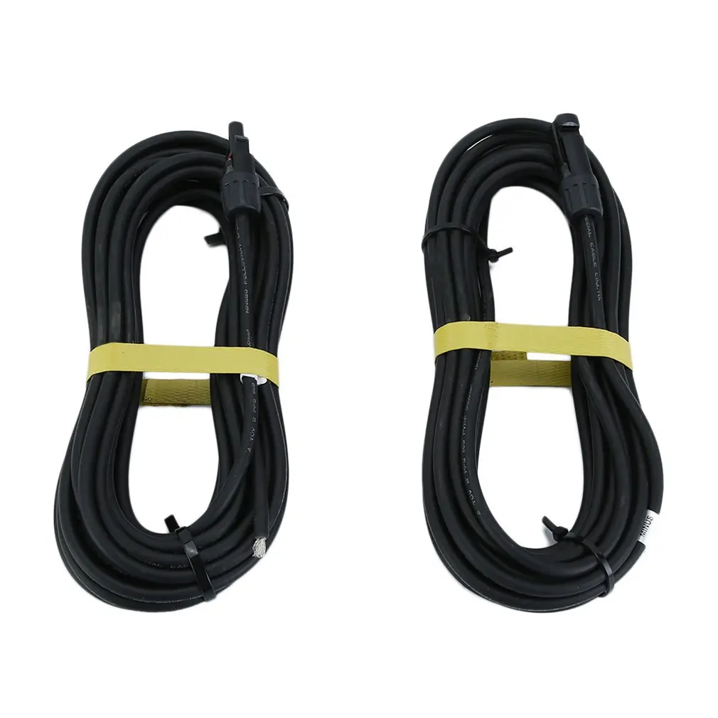 

Connection Cable 4mm2 1m - 10m Solar Cable PV Cable MC4 Plug Mounted Solar Panel MC4 Photovoltaic Extension Line