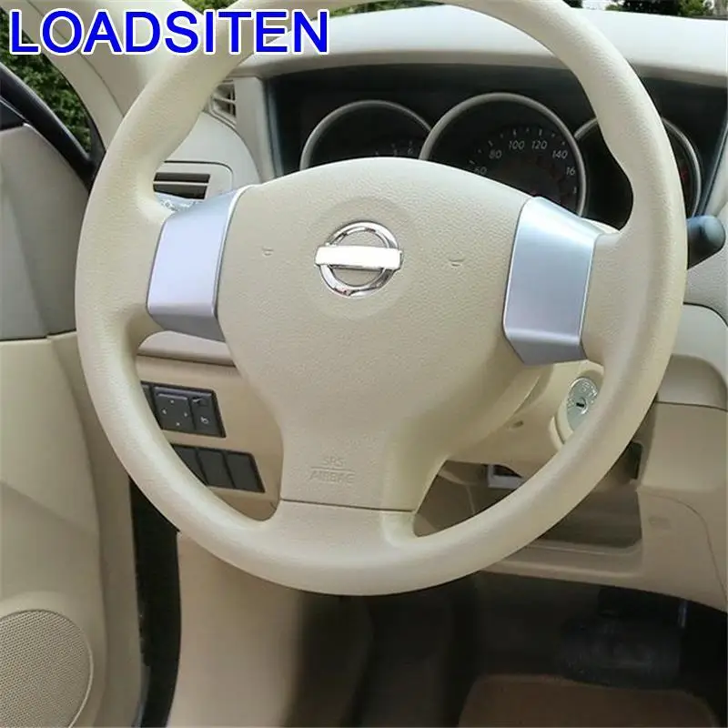 Car Chromium Auto Handle Door Steering Wheel Interior Accessory Decoration 09 10 11 12 13 14 15 16 17 18 19 FOR Nissan Sylphy | Автомобили