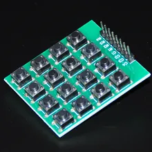 Cheap 16 Key Buttons 4X4 Matrix Keyboard For Arduino Array Module Membrane Switch Expansion Keypad Panel 4*4 Control MCU Accessory Kit Cheap 16 Key Buttons 4X4 Matrix Keyboard For Arduino Array Module Membrane Switch Expansion Keypad Panel 4*4 Control MCU Accessory Kit
