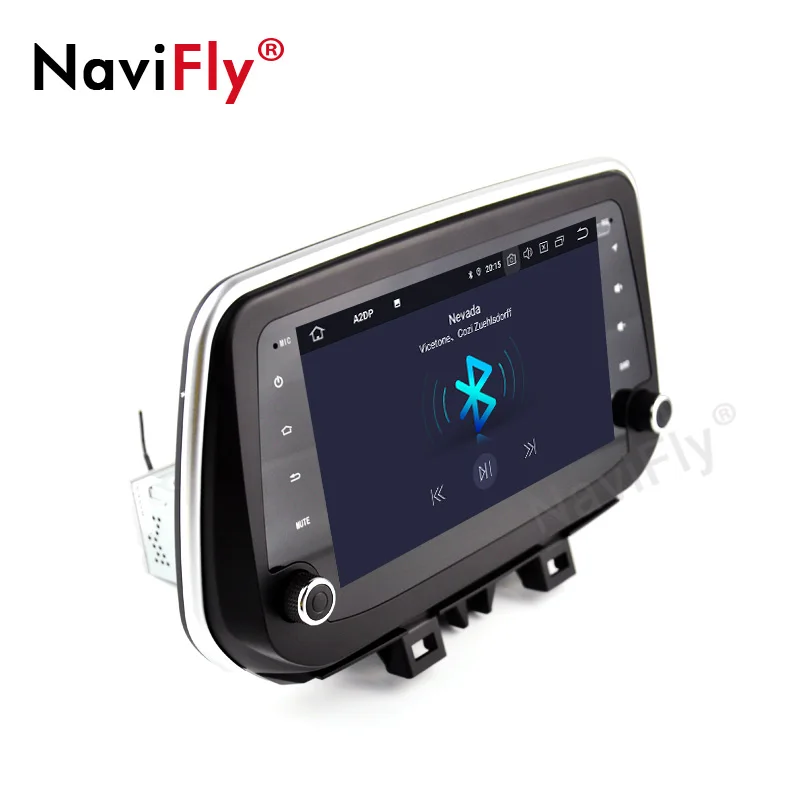 Best NaviFly Car multimedia player for Hyundai New Tucson IX35 2018 2019 car Radio GPS Navigation Stereo Android 9.0 2GB/4GB WIFI RDS 4