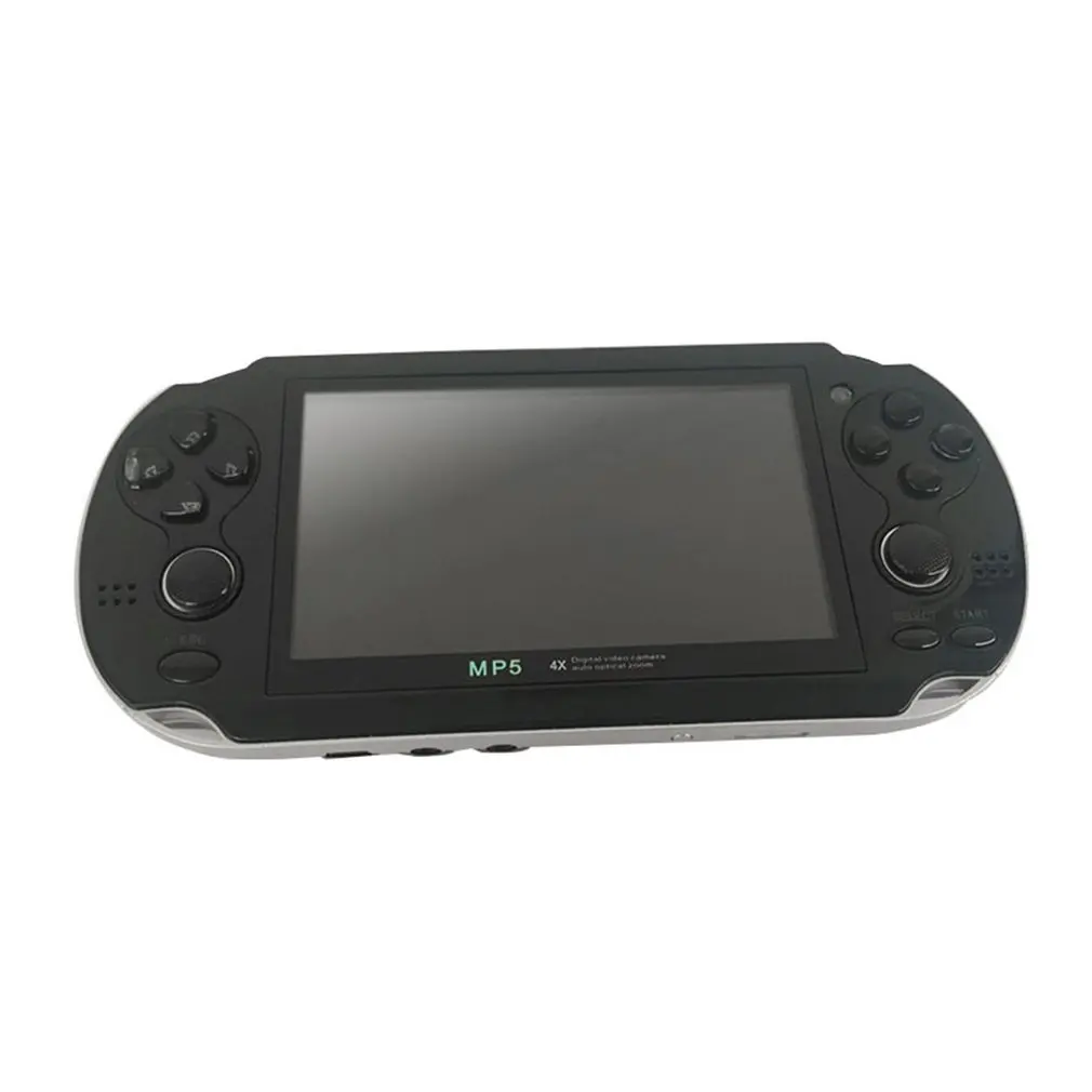 4,3 дюймов GBA игровая консоль формат портативный видео игровой плеер 300 Бесплатные Ретро игры большой экран Аркада ручной - Цвет: Black 4GB