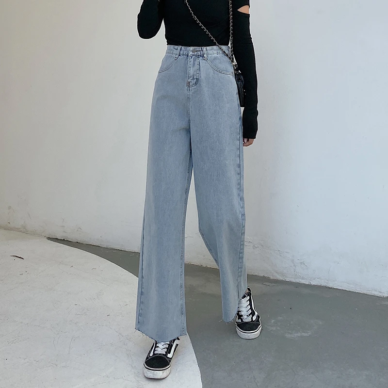 women's plus wide leg jeans