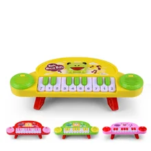 Новые продукты для младенцев, обучающий Электрический инструмент, маленькое фортепиано для раннего возраста, музыкальная мультяшная электронная клавиатура для детей