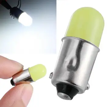 

1pcs BA9S White LED Bulb Car Interior Light Car License Lights Super Parking Door Plate Bulb Lamp Signal LED Bright Turn Bu D6F7
