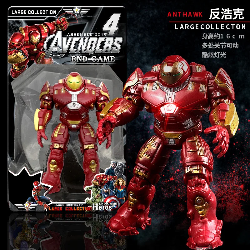 Marvel Avengers Thor Iron Man Action Figure Toys Thanos Captain America Thor Spiderman Avengers Endgame Model Toys for Children - Цвет: Hulkbuster NO BOX