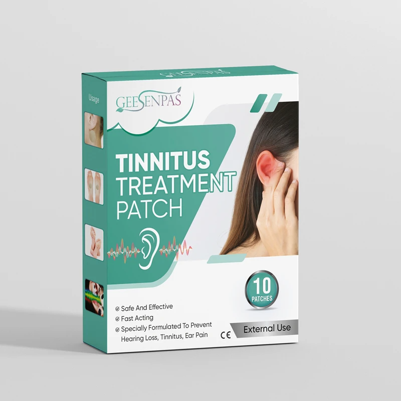 

1Box=10pcs Tinnitus Patch For Ear Pain Protect Hearing Loss Sticker Natural Chinese Herbal Medical Tinnitus Plaster