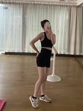 Gym Leggings Sportswear Crop-Top Yoga-Set Fitness Workout Seamless Long-Sleeve High-Waist