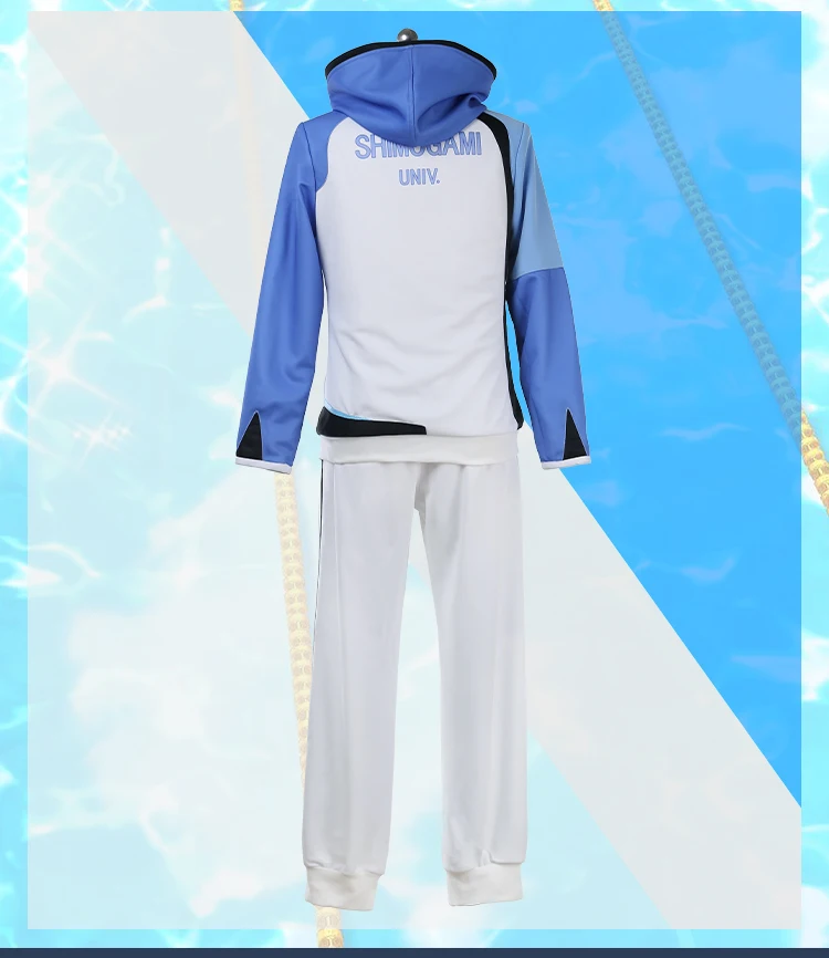 Аниме высокая скорость! В подарок! Dive to the Future Ikuya Kirishima костюм для тематической вечеринки для женщин/мужчин куртки брюки костюмы на Хэллоуин