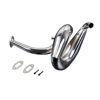 

71Cc Engine Exhausted Pipe for 1/5 HPI ROVAN/ROFUN Baja BAJA 5B 5T 5SC Engine RC Car Accessories