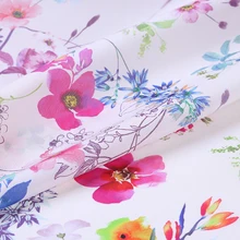 Шелковая ткань шириной 114 см 14 мм натуральный шелк крепдешин ткань Telas тканевое платье рубашка юбка Материал розовый красный черный настоящий