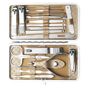 

1 Set of Manicure Tools Dead Skin Remover Nail Clippers Cuticle Nippers Professional Cuticle Trimmer for Man Woman Home Shop (Kh