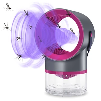 

USB Electric Mosquito Killer Lamp No Noise No Radiation LED UV Night Light Bug Zapper Insect Trap Home Pest Control