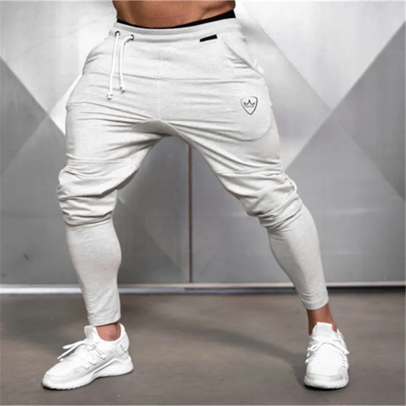 New Men's Running Pa Sweatpa Fiess Joggers 2022 Spring Male printing gym fiess Long Pa Sports Pa man_voghion.com