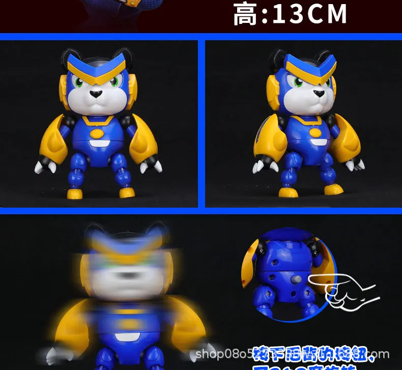 JinJiang GGBOND суперзвезда милый питомец Tekken Тигр Пламя кран детская трансформация обучающая кукла игрушка пять Fit Набор