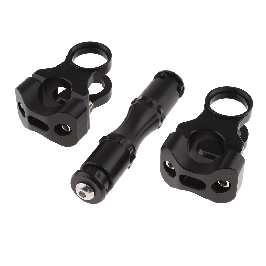 Durable Motorcycle Handlebar Riser Bar Clamp Adapter Fitting For BMW R1200GS LC 14-17