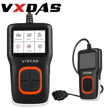 

VXDAS OBD2 Car Scan Tools Auto Car Code Reader Full System Engine Diagnostic Scanner Diagnostic Tool For Car Checking Tester