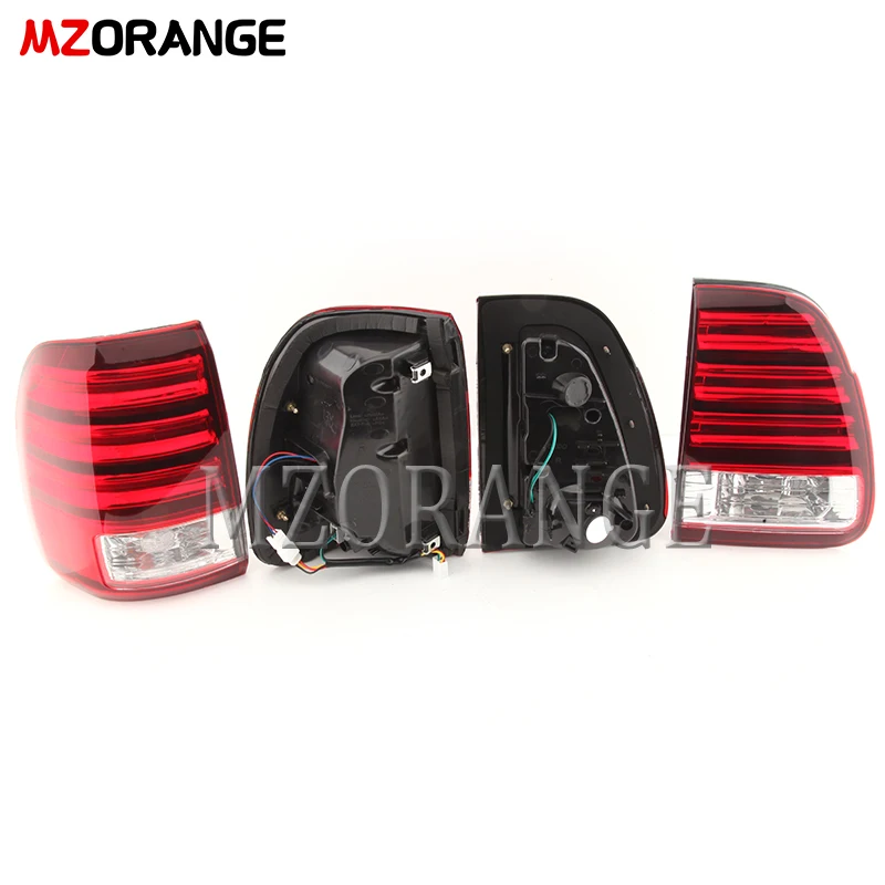 MZORANGE 1 Set Car Tail Light For Lexus LX470 1998-2003 LED Rear Brake Light Rear Bumper Lamp Stop Lamp