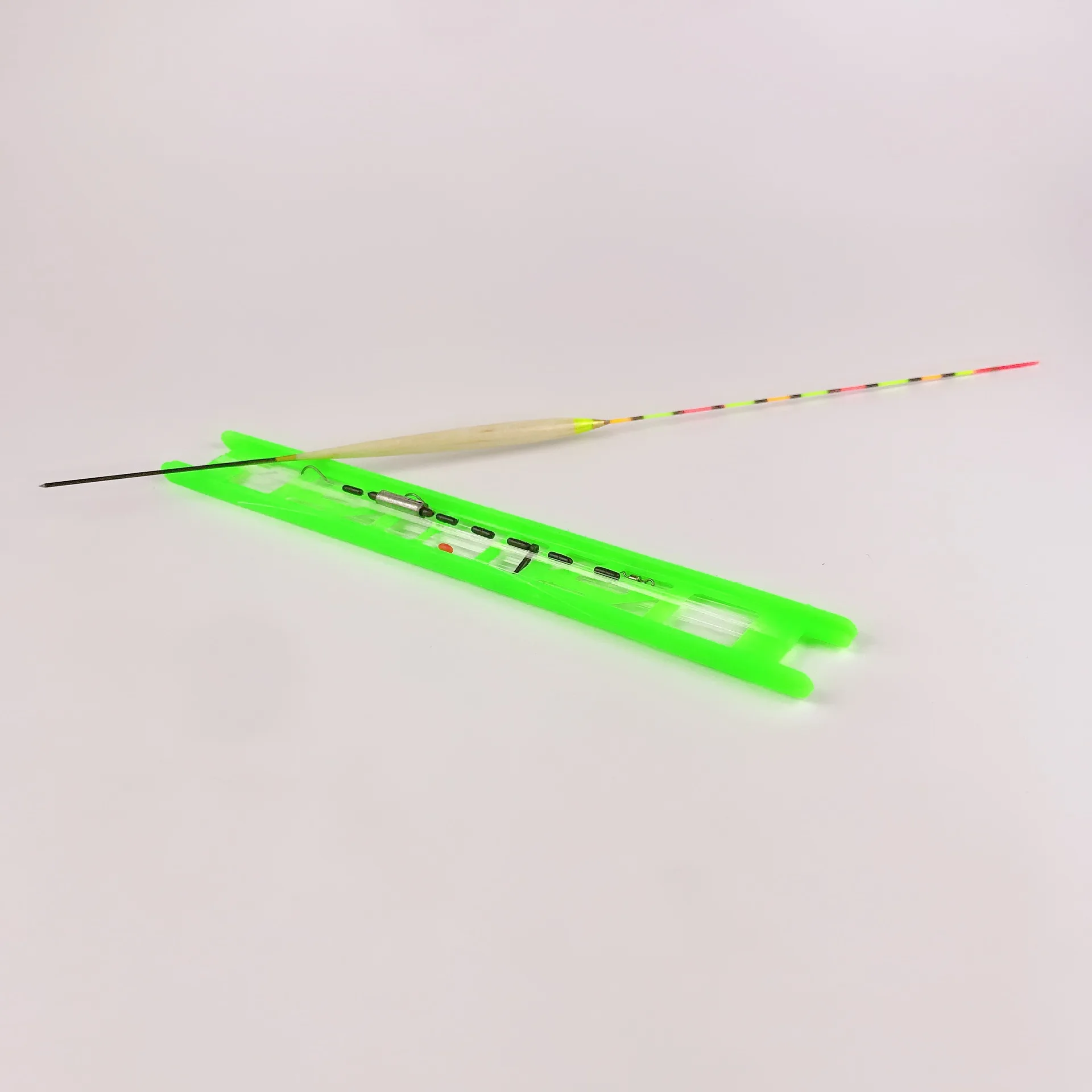 

Fishing Convenient Quad Set Fishing Mainline Strands Finished Product Handmade Tie Fishing Line Fishhook Buoy Combination
