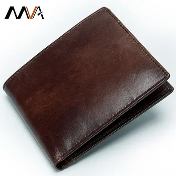 

Men's Short Wallet Leather Genuine Men New Arrival Casual Zipper Wallets Coin Purse Ultra-thin Slim Card Holder Clutch Money Bag