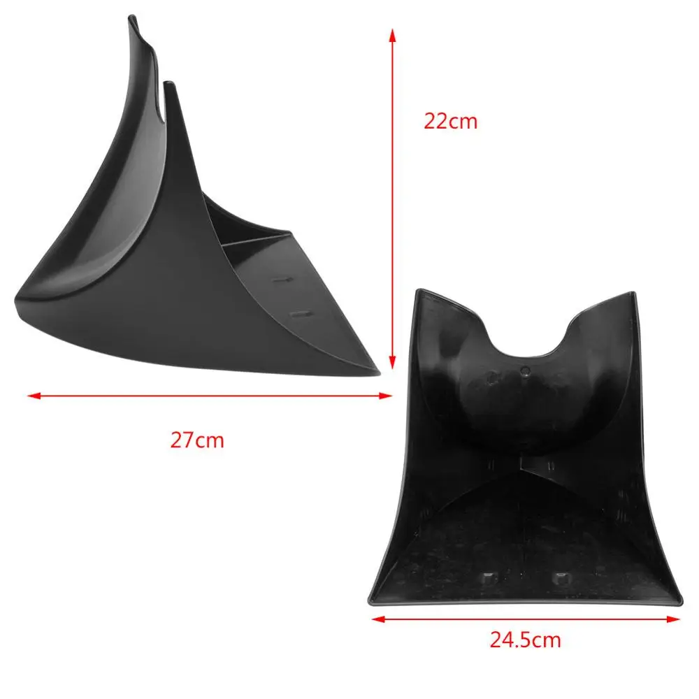 Части мотоцикла черный подбородок нижний передний спойлер Обрезка обтекателя воздуха крышка подходит для Harley Sportster 48 883 1200 2004