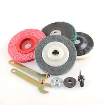 

Stainless Steel Angle Grinder Polisher Polishing Discs Grinding Machine Tool Set