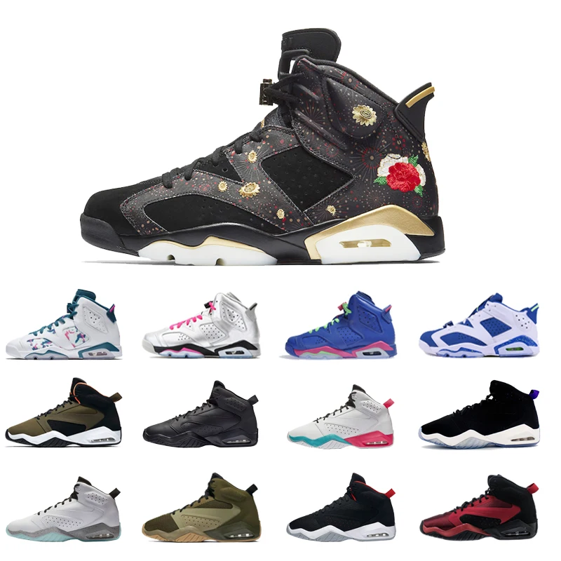 

New Bred Men 6 retro Basketball Shoes Tinker Black Cat White Infrared Red Toro Mens Designer Trainer Sport Sneaker Size 40-46