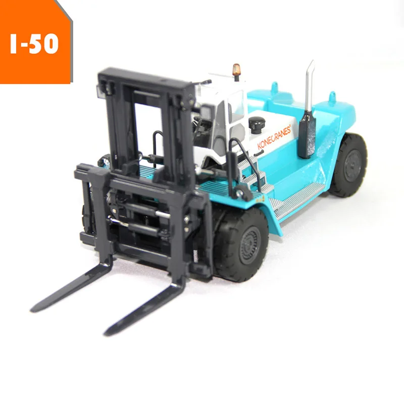 

1/50 scale heavy forklift model container toy dock scene simulation accessory metal alloy vehicle souvenir kid gift display show