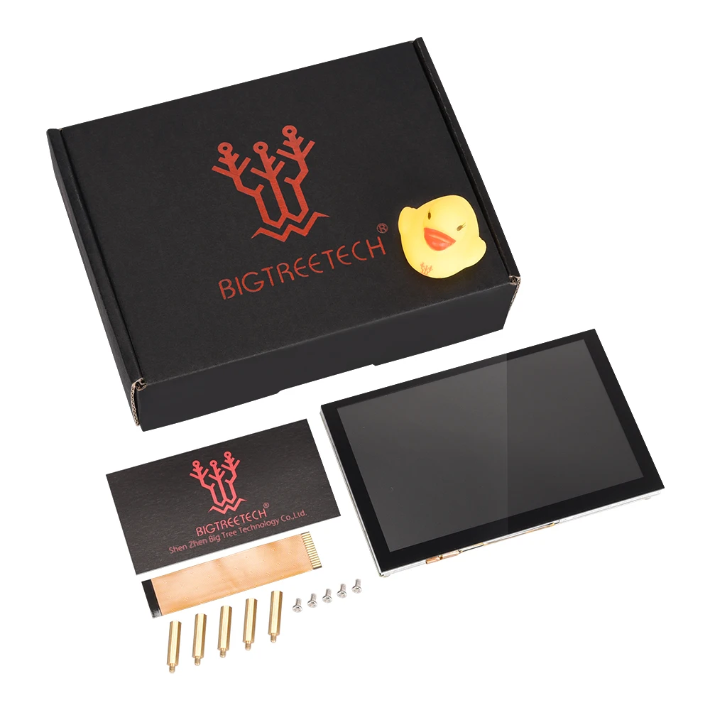 Bigtreetech-peças de Impressora 3d Touch Screen Pitft50 V2.1 Pitft70 pi Tft43 Dsi Display Lcd Octoprint Raspberry pi 3b Plus 2b - Imagem 6